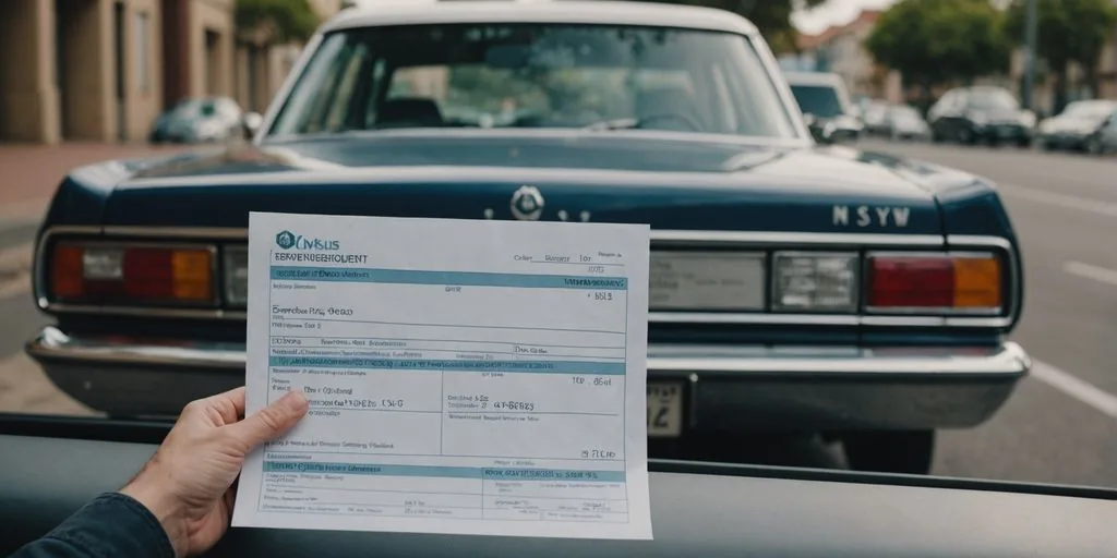 Car with PPSR and REVS check documents in NSW